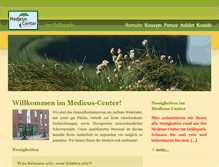 Tablet Screenshot of medicus-center.org